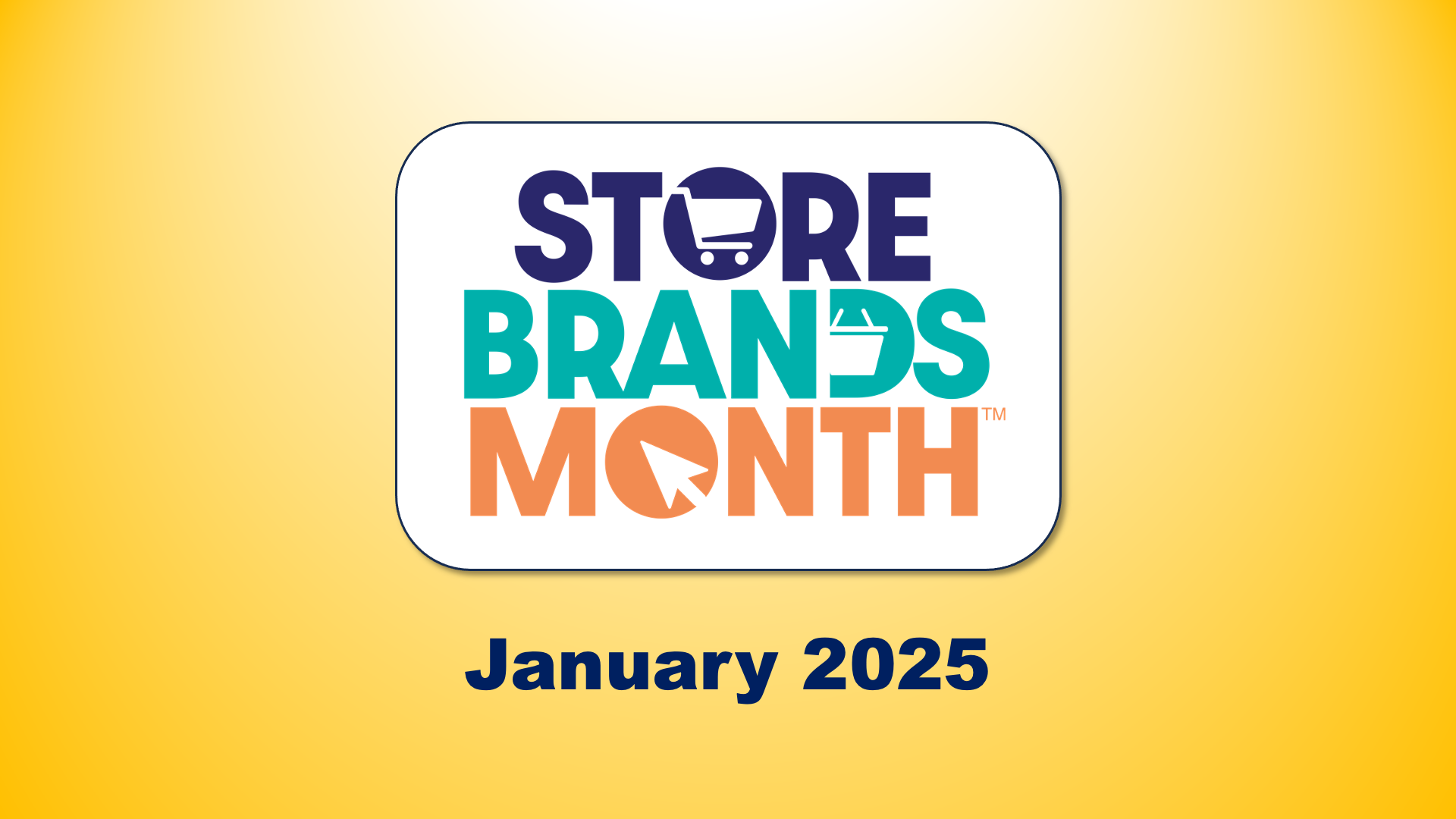 Store Brands Month PowerPoint Template